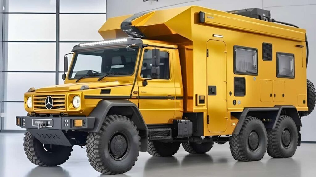 2026 Mercedes Unimog 6×6 Camper Unveiled: Extreme Off-Road Motorhome Built for Wild Expeditions